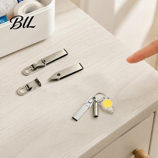 Electronic Repair Tweezers 1/3Pcs Mini Precision Keychain Tweezers, Portable EDC with Keyring Clip, Buckle Heavy Duty Pocket for Camping, Fishing,