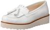 Thick Sole Tassel Loafers 06703 White Cm 2E [Bontre] Women's 24.5