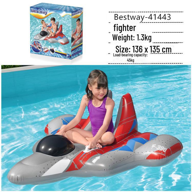 Intex 57288 Double Flamingo Adult Inflatable Swimming Ring - Thick Oversized Floating Bed for Kids & Adults