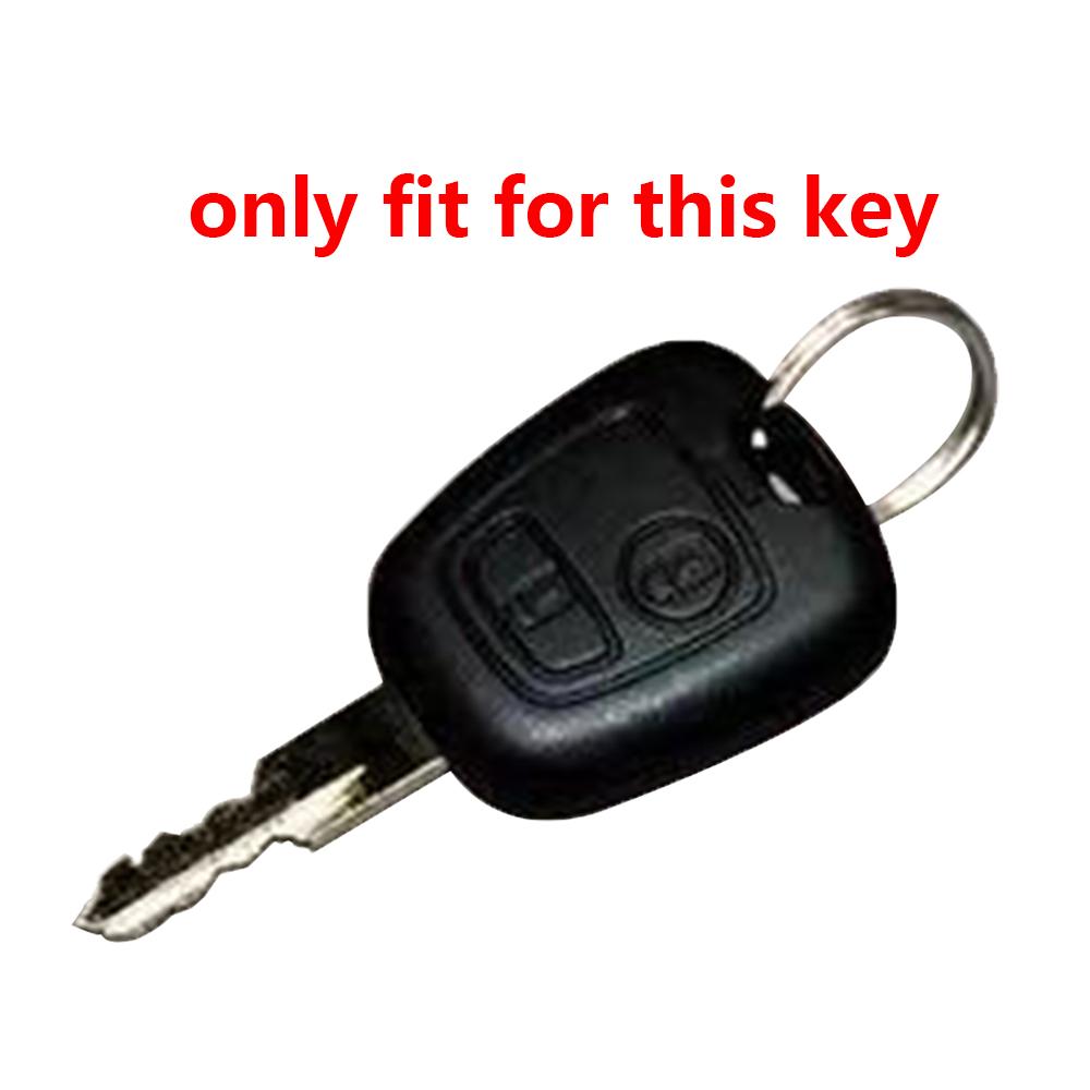 Чехол-брелок для Citroen C1 C2 C3 C4 Saxo Xsara Picasso Колпачок для ключа для Peugeot 107 206 207 306 307 407 Чехол для ключа для Toyota Aygo