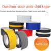 Желтые противоскользящие ПВХ-полоски/наклейки для пола и лестниц