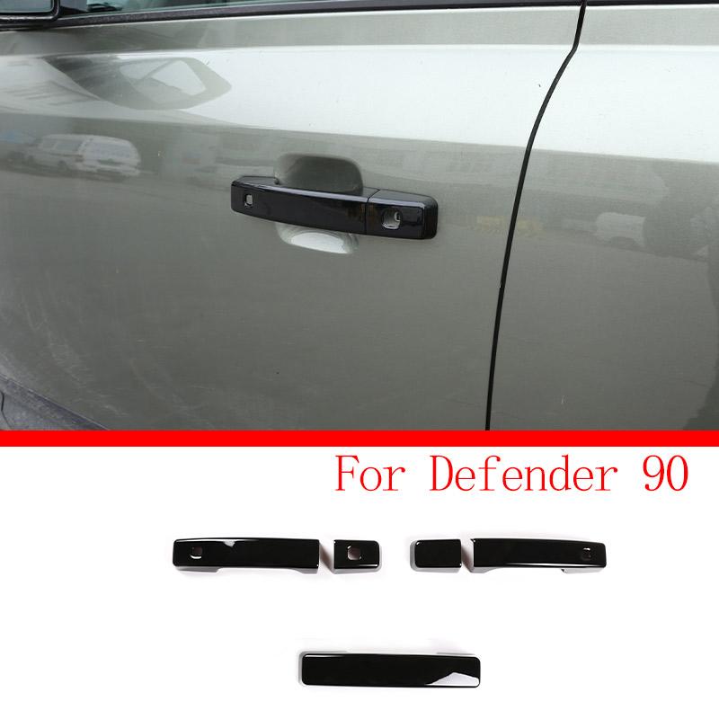 Черный ABS Для Land Rover Defender 90 110 2020-23 Декоративная накладка для защиты центральной консоли салона автомобиля Автоаксессуары