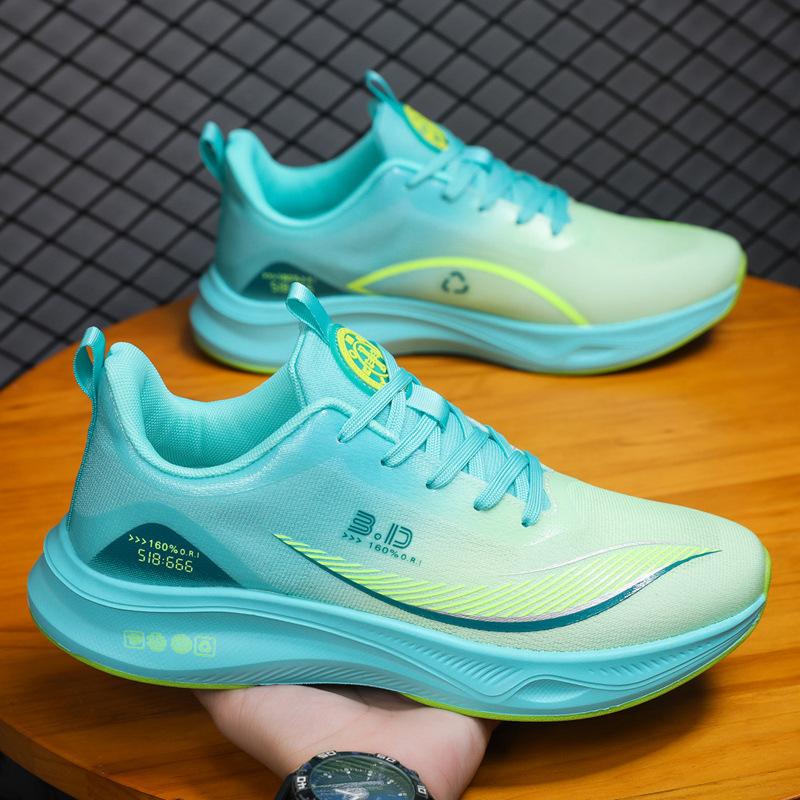 Летняя спортивная мужская обувь дышащая сетчатая обувь для бега мужская и женская парная обувь на мягкой подошве трендовая обувь