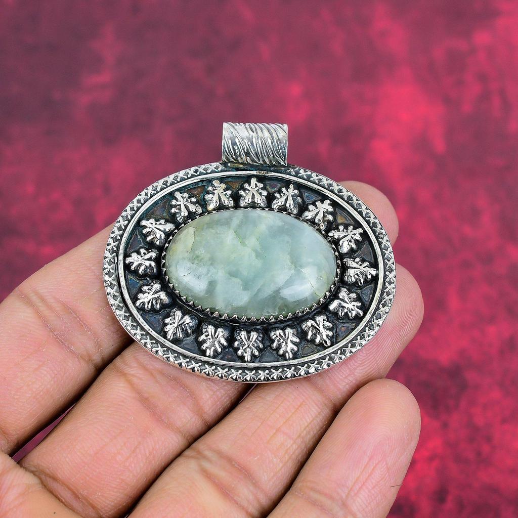 Подвеска с аквамарином, ювелирные изделия из цельного серебра 925 пробы с драгоценными камнями, подвеска ручной работы, на День благодарения