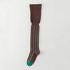 Loose Mouth Thigh High Socks Vertical Stripes Knee Length Stockings New High Socks  Autumn/Winter