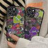 Чехол для телефона Pearl Switch Splatoon 2 из овчины, жесткий кожаный чехол для iPhone 11 12 13 Mini Pro Max 8 7 Plus SE 2020 X XR XS Coque