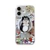 INS Корея Милый Персонаж Кот Попсокет Держатель для Телефона Грипток Для IPhone 17 Pro Max Samsung S26 Магнитная Складная Подставка