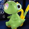 Dinosaur Bubble Machine for Kids Rechargeable Bubble Maker with Lights Portable Outdoor Toys for Toddlers 3-6 Year Old Boys Girls