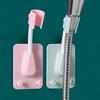 Solid Color Concise Universal Rotation Shower Holder Suction Cup Bathroom Accessories Small Tools Fashion Household Supplies