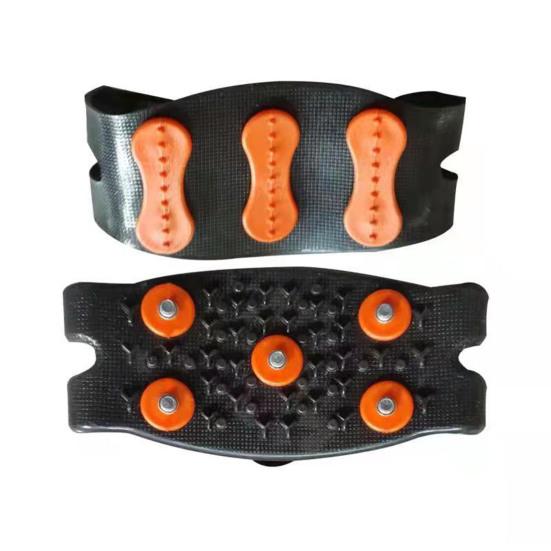 1 Pair Ice Grips 5-Stud Snow Gripper Over Shoe Boot Traction Cleat Anti-slip