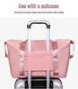 Versatile Travel Bag: Attachable To Suitcase or Handbag, Foldable, Large-capacity for Pre-pregnancy Storage, Luggage, or Travel.