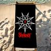 Rock Band S-Slipknot Полотенце Пляжное Полотенце Дорожное Легкое Приятное для Кожи Для Бассейна Пляжа Кемпинга Круиза Лето