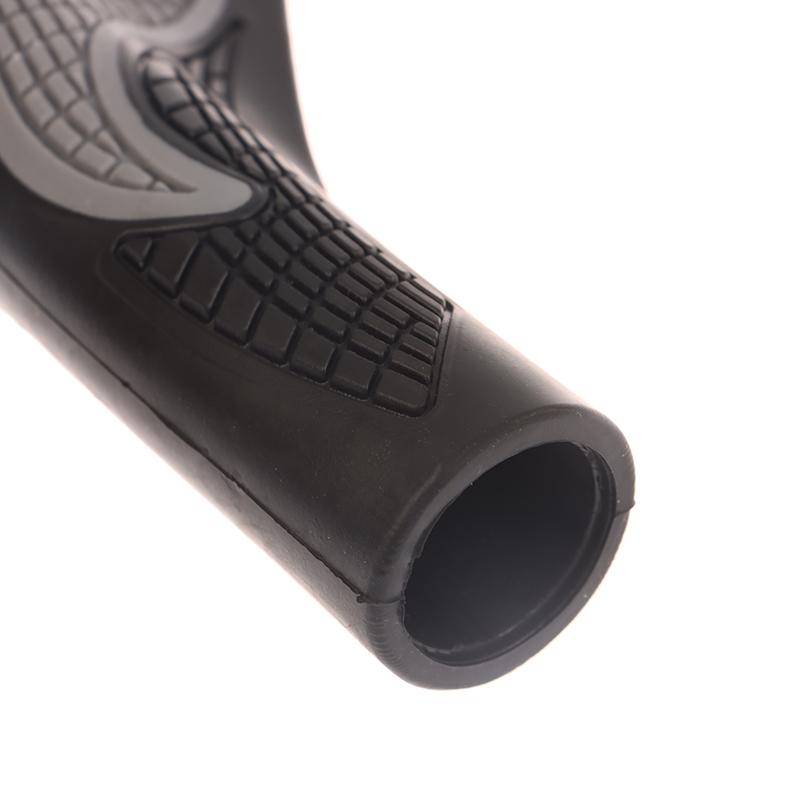 Ручка для горного велосипеда из овечьего рога, противоударная и пылезащитная резиновая ручка для велосипеда, двусторонний блокирующий аксессуар