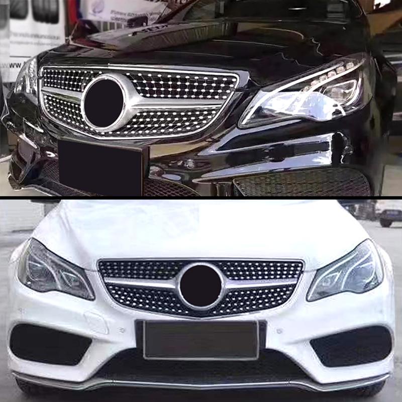 Front Radiator Grid Bumper Grille Grill For Mercedes Benz W207 C207 A207 E Coupe 2009-2016 such as E200 E260 E320 E350 E400 E500