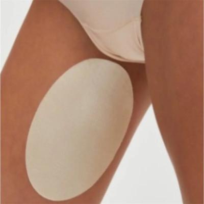 Популярные женские противоизносные нашивки на внутренней стороне бедра, невидимые антифрикционные подушечки из спандекса, не душные эластичные леггинсы, повязки