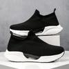 Summer Men Running Shoes Mesh Breathable Casual Outdoor Sports Fashion Sneakers 2025 New Slip-on Tennis Shoes Men