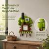 3D Printed Forest Tree Hole Switch Storage Rack Creative Remote control storage  Living Room Decor