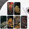 QE7 Chinese Dragon Transparent Phone Case for Samsung Galaxy A04 A04S A14 A23 A34 A54 M23 M33 M52 M53