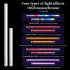 Светодиодный ночник с датчиком движения, перезаряжаемый, с RGB-градиентом, для кухонного шкафа, бара, телевизора, игровой комнаты, декора домашней сцены