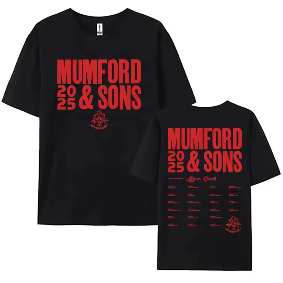 2025 Tour Mumford & Sons Folk Rock Band RUSHMERE Album Unisex Unisex T-Shirt