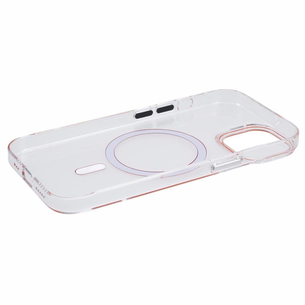 Для iPhone 13 Магнитный чехол для телефона Утолщенная жесткая поликарбонатная крышка с металлическими кнопками