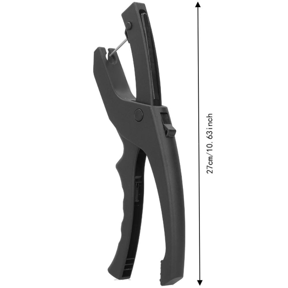 Black Ear Tag Applicator Plier Lightweight Ear Tag Puncher Animal Marking Tool Farm Grouping