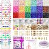 5200 Pieces Of Soft Pottery Clay Beads Sliced Diy Jewelry Bracelets Necklaces Jewelry Making Jewelry