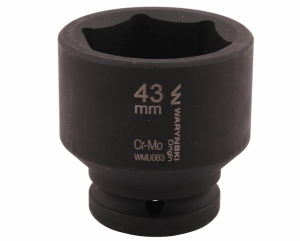 Ударная шестигранная головка 3/4". 43 мм. Crmo. DIN 3129. Варынский