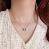 Korean Fashion Simple Design Small Waist Pendant Necklace Temperament All-match Light Luxury Clavicle Chain Accessories