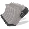 High Athletic Trainer Short Low Cut Socks  Outdoor Thicken Terry Run Cushioned Socks Men Women Summer Logo Pack 6