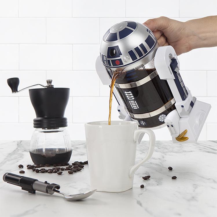 Creative R2D2 Mini Pour-Over Coffee Maker & Thermos Pot