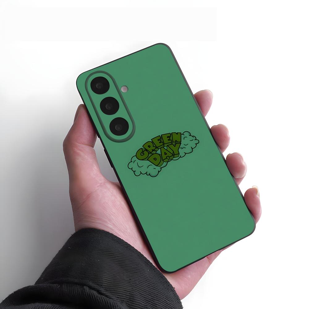 Band Green Day Phone Case For Samsung A25 A13 A33 5G A54 A36 A35 A56 A52 A14 Shockproof Soft Cover