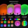 Drop Shipping Sponge Tripod Photography Sunset Lamp Led Flexible Octopus USB Projector Night Light Without AE Choice Mark