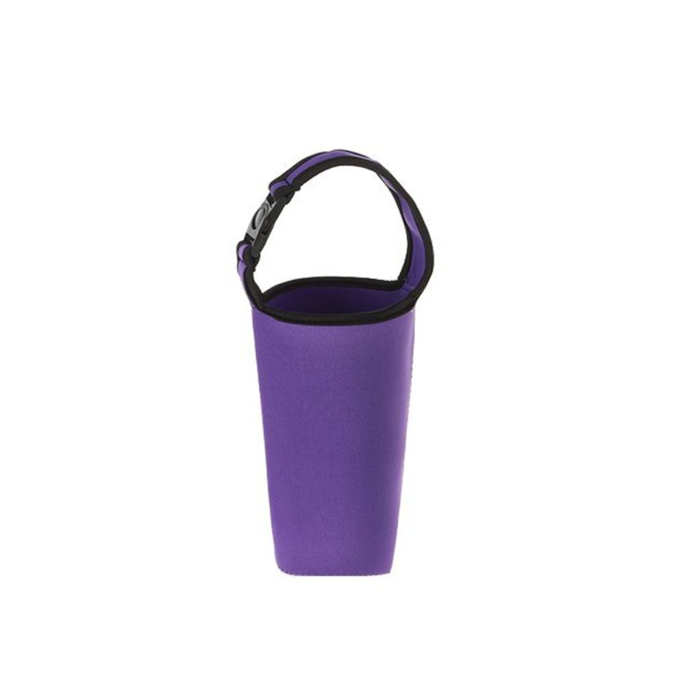 With Carrying Handle Anti-Hot Cup Sleeve Neoprene Tumbler Carrier Water Bottle Holder Sports