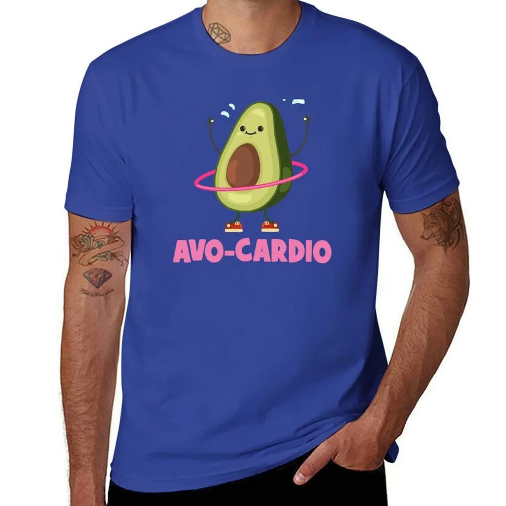 Avo-Cardio T-Shirt sublime vintage clothes vintage graphic tee blue archive mens graphic t-shirts hip hop