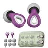 [New In 2024] Sound-isolating Ear Plugs Made of Silicone Noise Canceling Comfortable Fit Can Be Used Repeatedly Washable 3 Sets