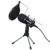 Wired Studio Mic High Sensitivity Karaoke Mic Mini Size Condenser Microphone  Streaming