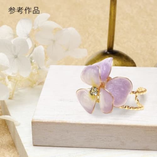 Herbert Resin Kit "Flower Accessory Viola Ring RSK-337