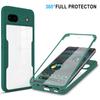 360 Double-Sided Hybrid Transparent Phone Case For Google Pixel 6A Rugged Soft Bumper Cover Capa For Google Pixel 6a GX7AS GB62Z Clear Shockproof Case