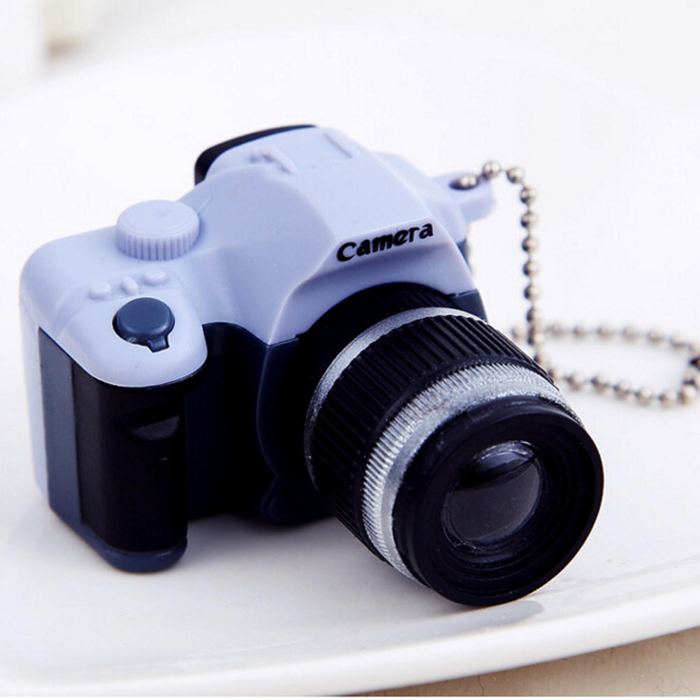 Милый мини-игрушечный брелок с камерой и вспышкой, световой и звуковой эффект, подарок