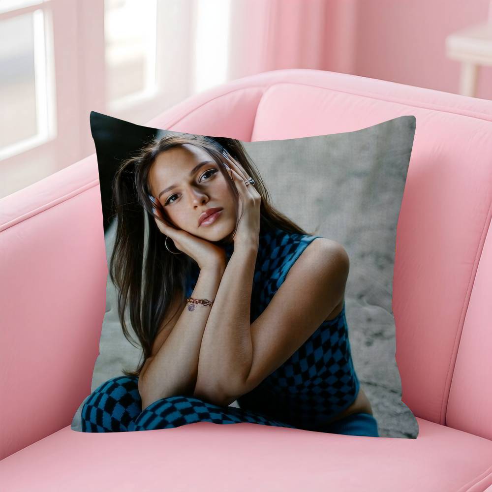 Singer Nina CChuba Pillow Covers Cartoon Sofa Decorative Home Doublesided Printing Short Plush Cute Cushion Cover
