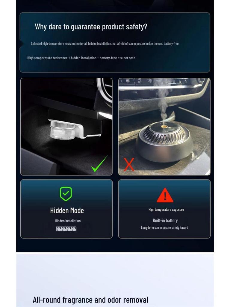 Освежитель воздуха для Jaguar XFL: Обновление системы ароматизации и ионизации для моделей XF, XE, XEL