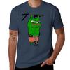 Apu Swole Pepe Pull up TShirt Fashion Print Casual Short Sleeve