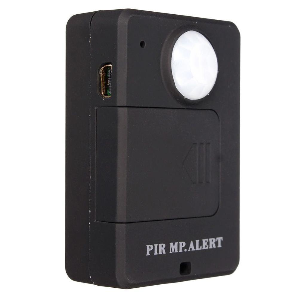 Мини GSM PIR Датчик Движения Сигнализация Инфракрасный Беспроводной GSM Сигнализация Детектор Движения Противоугонный С EU Вилкой Высокая Чувствительность