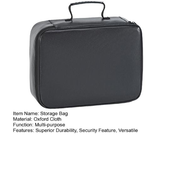 Сумка для защиты дорожных документов Огнеупорная Водонепроницаемая Сумка для хранения файлов с многослойным дизайном