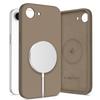 Tech-Protect Liquid Silicone Magsafe Iphone 16E Chocolate Brown
