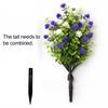 Artificial Potted Tree with Ground Stakes, UV Resistant Outdoor Faux Camellia Topiary Plants, Lifelike Fake Camellia Shrubs Bushes for Front