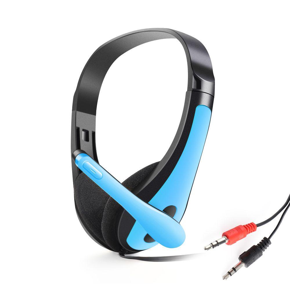 High Quality Noise Cancelling For PC Computer Phone 3.5mm Head Headphone Microphone Headset Headset