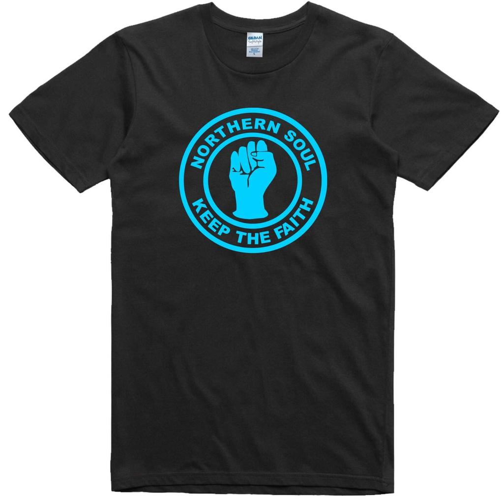 1970's Northern Soul Multi Choice Logo Music Standard Cotton T-Shirt-