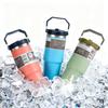 30 Oz Vacuum Thermos Cup with Treatment Double Layer Thermos Cup Stainless Steel Sports Water Bottle Hot and Cold Drinks